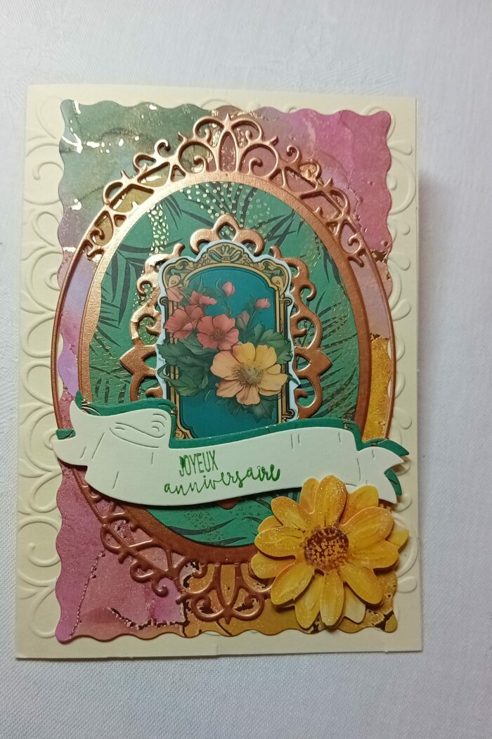 Carte d'anniversaire pour femme