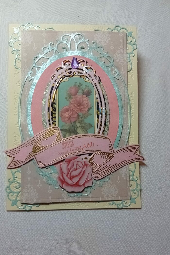 Carte d'anniversaire pour femme