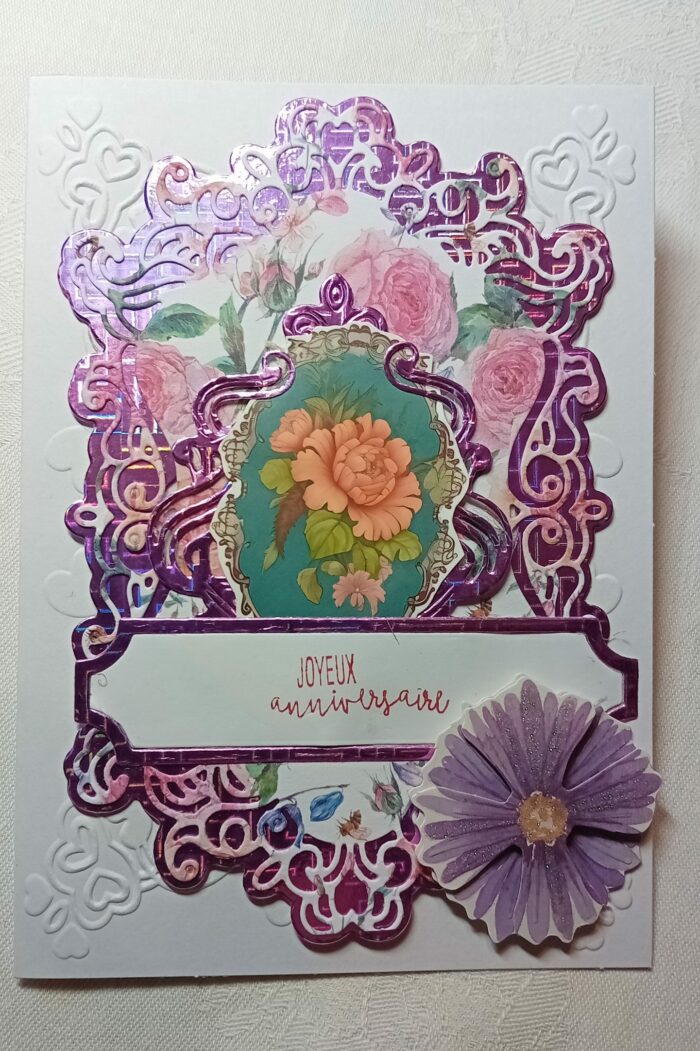 Carte d'anniversaire pour femme