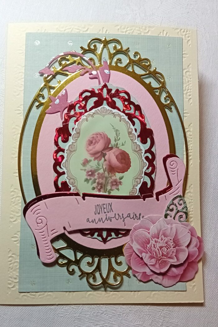 Carte d'anniversaire pour femme
