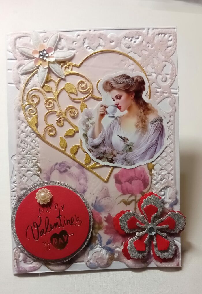 Carte artisanale St Valentin