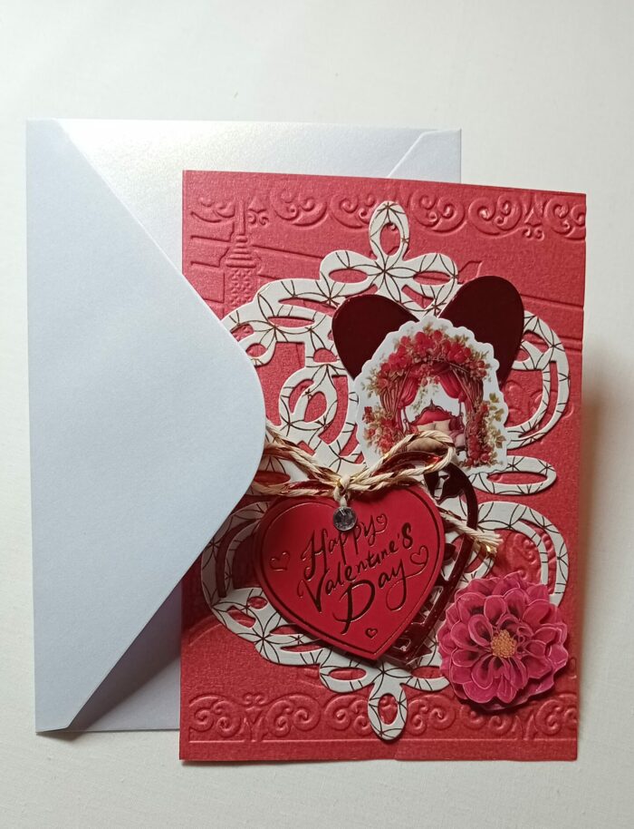 Carte artisanale St Valentin