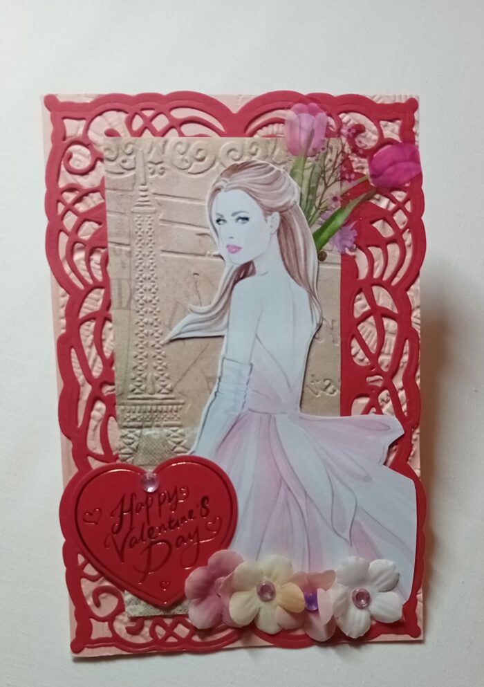 Carte artisanale St Valentin