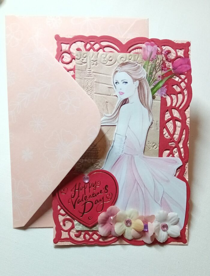 Carte artisanale St Valentin