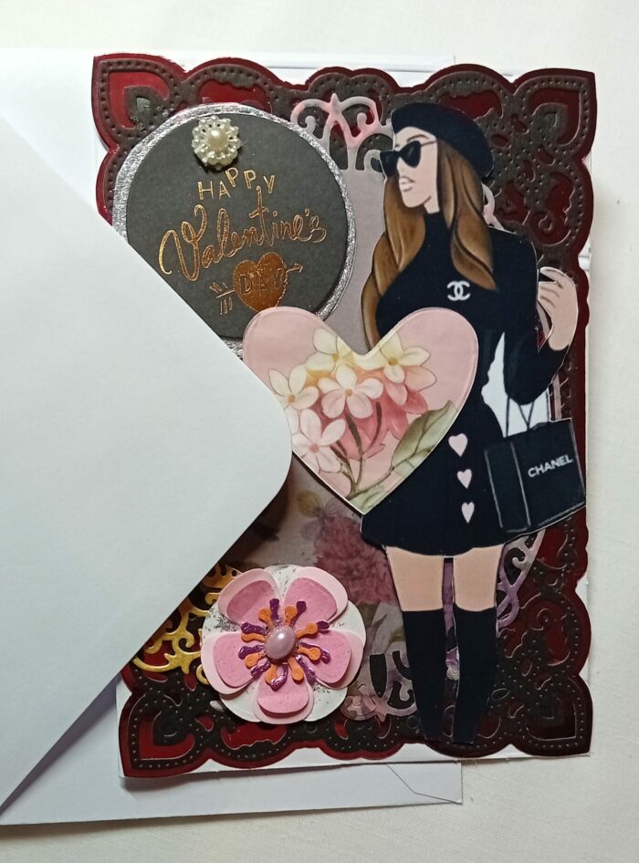 Carte artisanale St Valentin