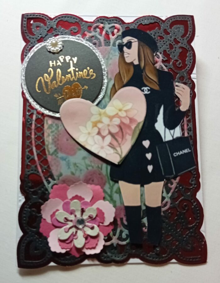 Carte artisanale Saint Valentin